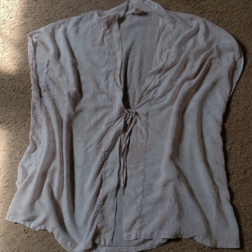 Victoria's secret tie front kimono